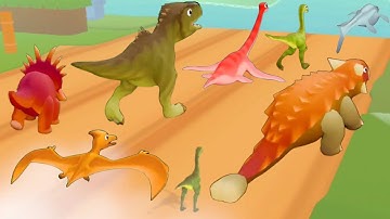 Dino Shifting: Dinosaur Race - Gameplay Walkthrough Android iOS