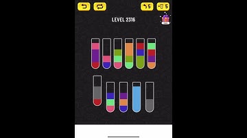 water sort puzzle level 2316