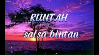 RUNTAH - DOEL SUMBANG - COVER BY SALSA BINTAN ft 3 PEMUDA BERBAHAYA ( LIRIK LAGU )
