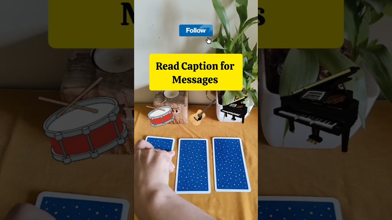 Pick an instrument, click on description in the three dots above the video to look for messages