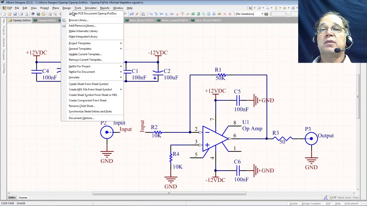 6 Updating the PCB from the schematic - YouTube