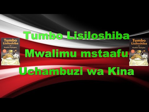 tumbo lisilishiba video || mwalimu mstaafu || uchambuzi wa kina