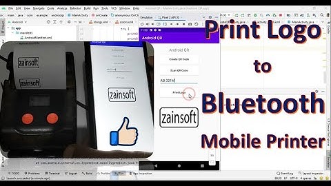 #5. Android Tutorials - Print Logo/Image/Icon on Bluetooth Mobile Printer - Full Design & Source Cod