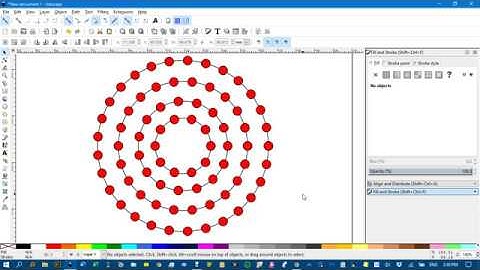 Scatter evenly around a path