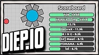 TOP OF THE SCOREBOARD! Diep.io Octotank Gameplay screenshot 5