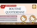 Alphabtisation niveau 1a  la routine quotidienne