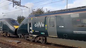 GWR Class 800 Combo Passing Through Severn Tunnel Junction - 800013 + 800017 | 5/10/23