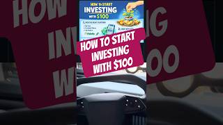 How to start investing with $100 #invest #stock #reit #etf #rental