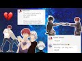 BNHA Texts || Todoroki Siblings Reunite! || “Blood//Water” Lyric Prank || [TW]