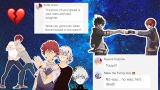 BNHA Texts || Todoroki Siblings Reunite! || “Blood//Water” Lyric Prank || [TW]