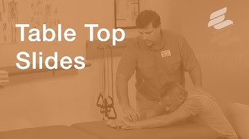 Table Top Slides - Shoulder Exercise 3 of 6 - Physical Therapy Rehab (Video)