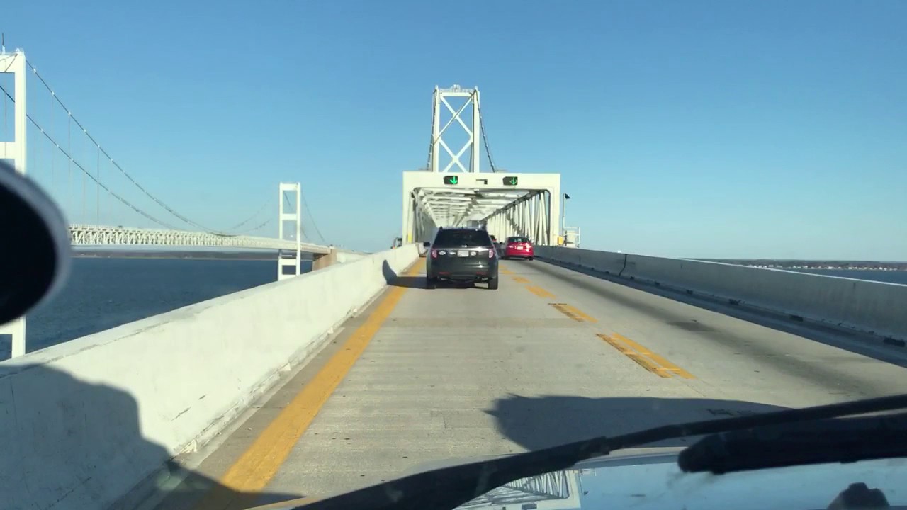 A Trip Across the Chesapeake Bay Bridge - YouTube