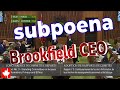 House Passes Motion To Subpoena Brookfield CEO Carney S Chief Of Staff To Testify
