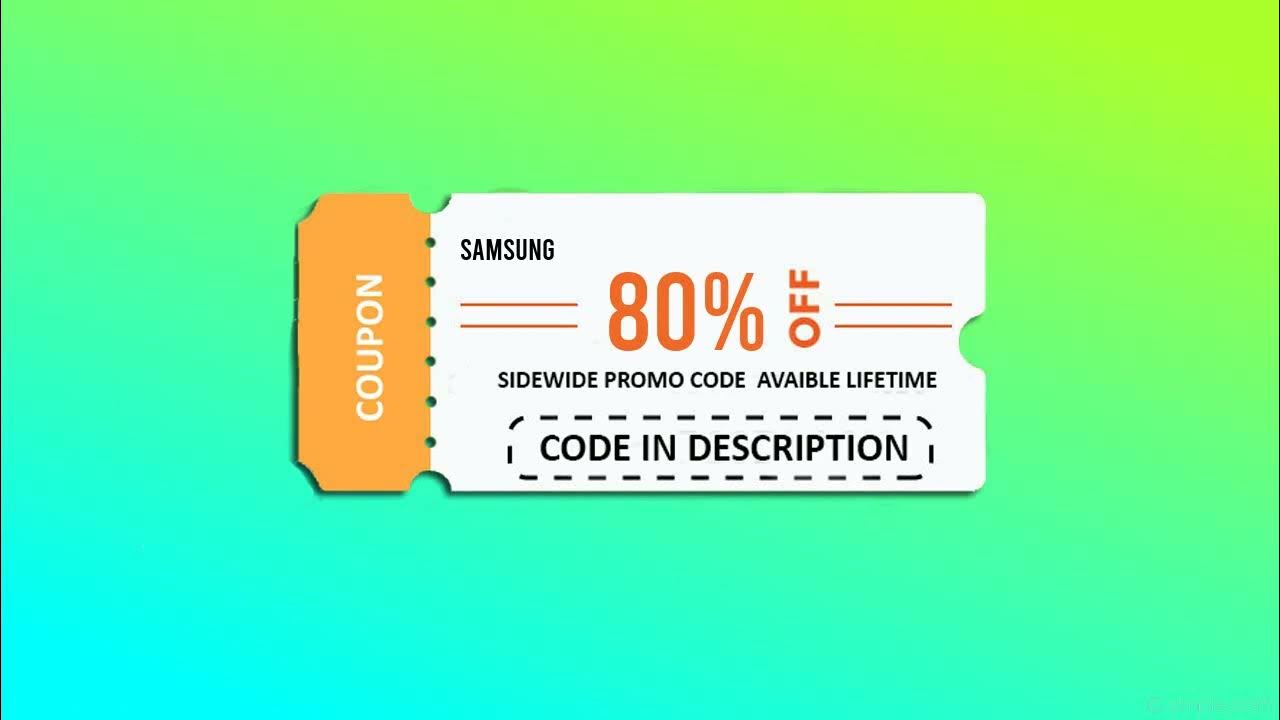 Samsung Promo Code 2024 (Working & Sitewide) YouTube Samsung Promo Code 2024 (Working & Sitewide) YouTube