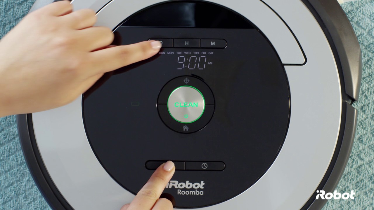 inaktive Mammoth Forbindelse How to Set a Schedule | Roomba® 600 series | iRobot® - YouTube