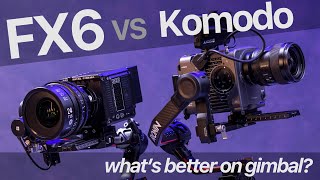 Red Komodo Vs Sony Fx6 Whats The Best Gimbal Camera? Dji Rs2