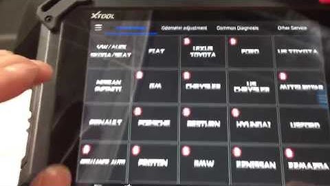 Xtool X100pad2 work out pin code on Chevrolet