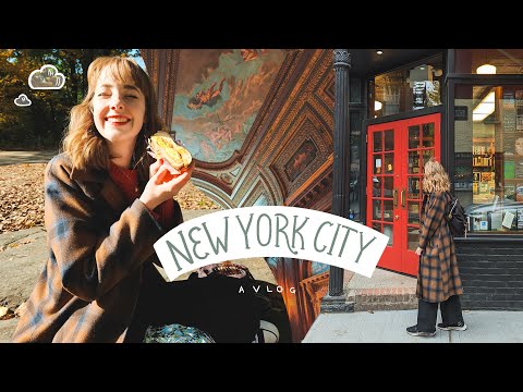 I ran away to NYC to buy books (and watch squirrels) ☁️ vlog