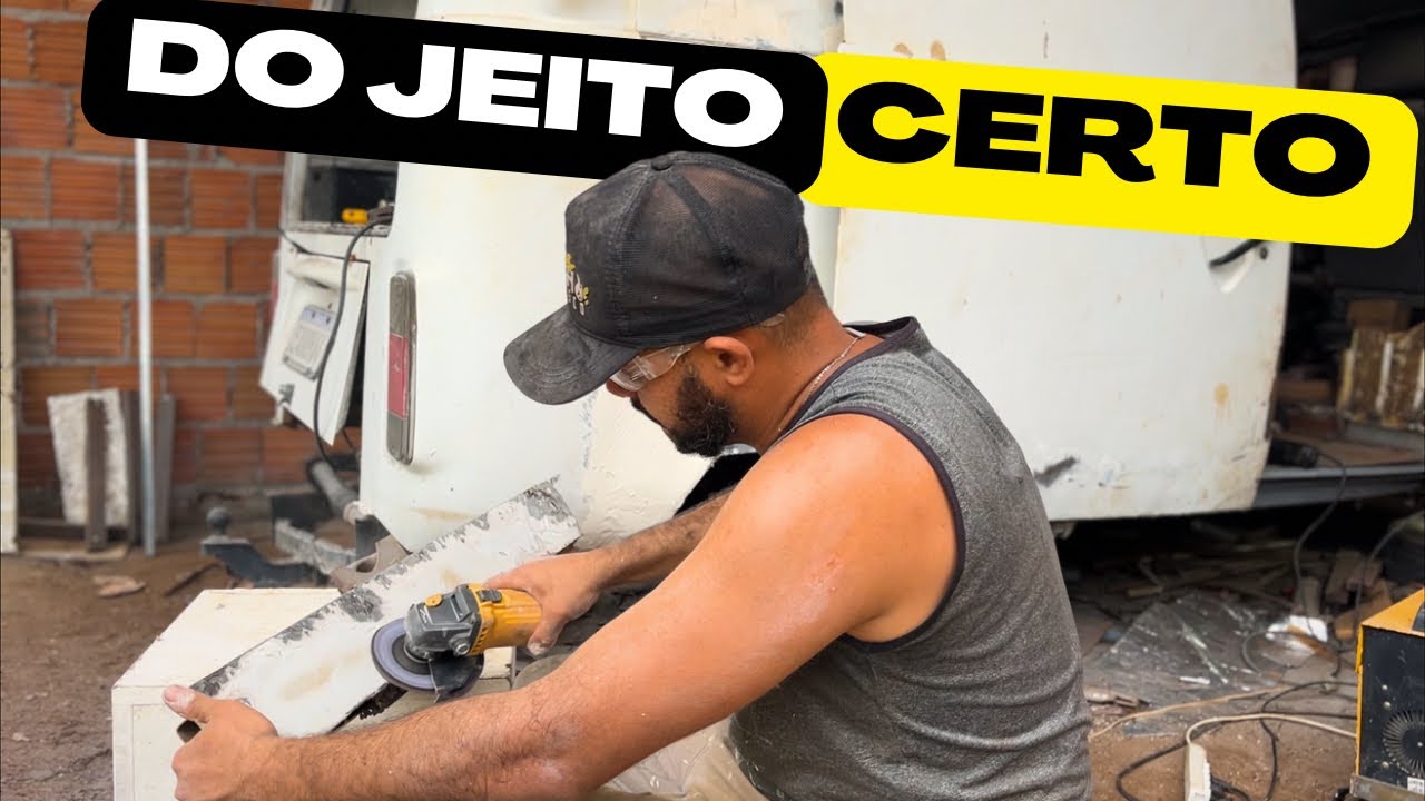 Um GRANDE AVANÇO na reforma da KOMBI