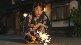 【試聴用】線香花火 – 繊細で消え入りそうな花火音【AI素材】