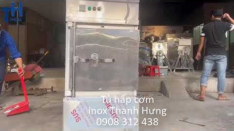 Tủ nấu cơm hấp cơm 20 kg/mẻ gạo phù hợp với quán ăn vừa và nhỏ | Tủ nấu cơm mini bằng điện