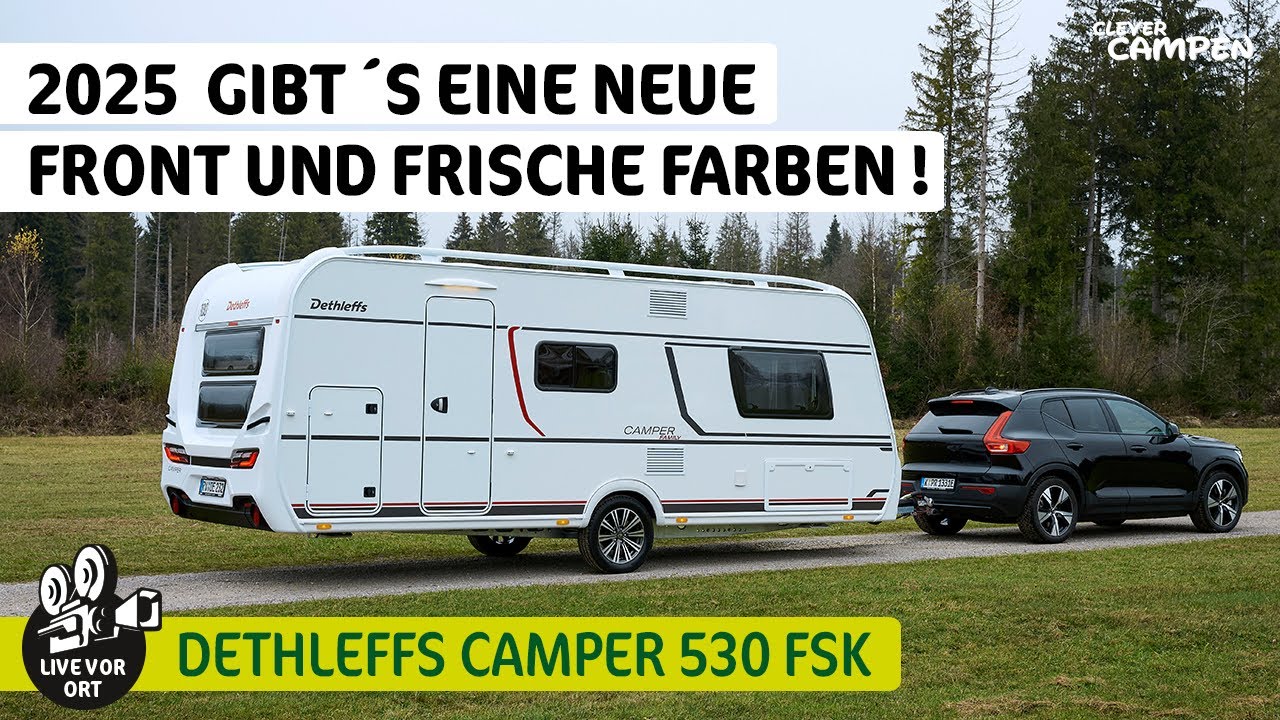 Premiere des Dethleffs Camper 530 FSK (2025) - Was gibt es neues im  nchsten Jahr? - Clever Campen