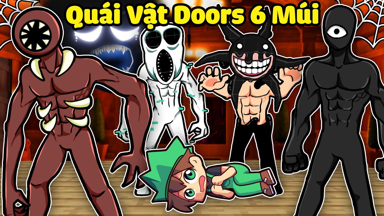 SẦU RIÊNG BẤT NGỜ KHI ROBLOX DOORS TRỞ THÀNH 6 MÚI TRONG MINECRAFT*SẦU ...