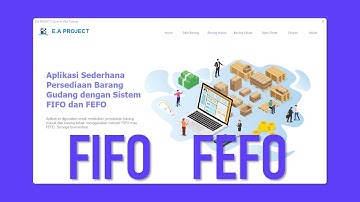 NEEEWWW !!! APLIKASI PERSEDIAAN BARANG DENGAN METODE FIFO DAN FEFO | PEMBAHASAN APLIKASI