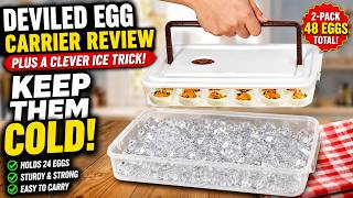 🥚 Keep Deviled Eggs 🧊 COLD With This Simple Carrier