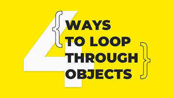 How To Loop Through Objects In Javascript