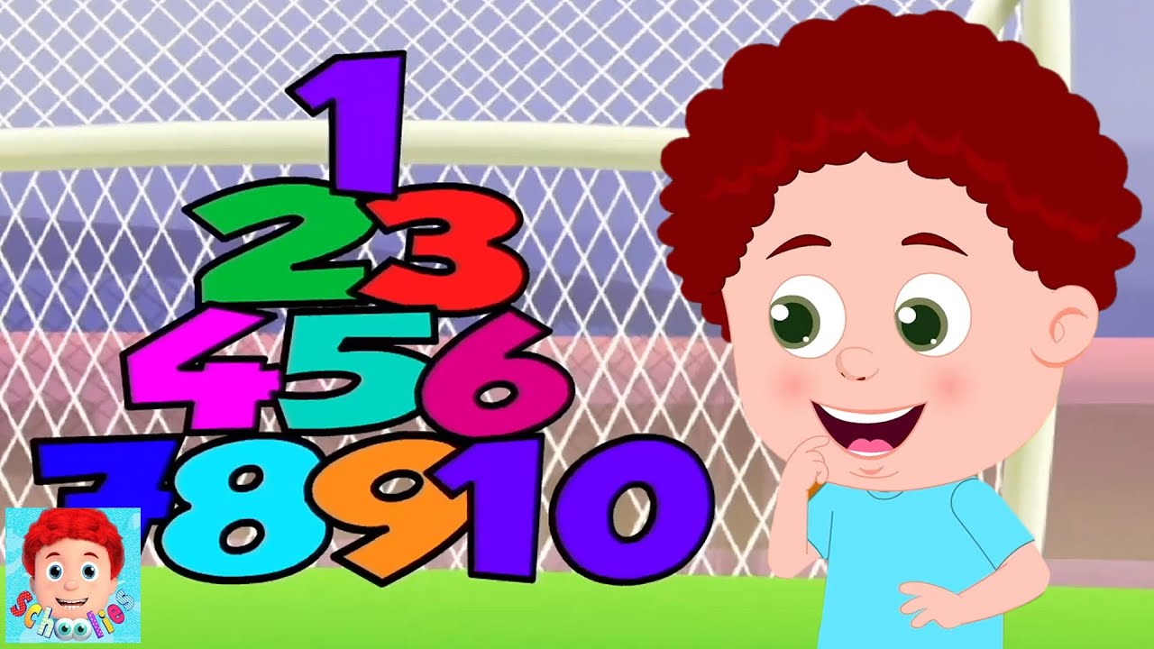Aprenda A Contar Números de 1 a 10 + Mais Canção Divertida Para Pré ...