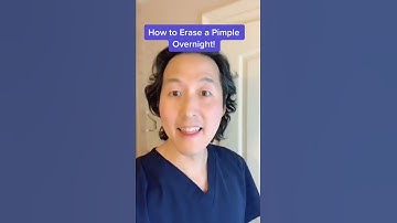 How to Erase a Pimple Overnight! #shorts