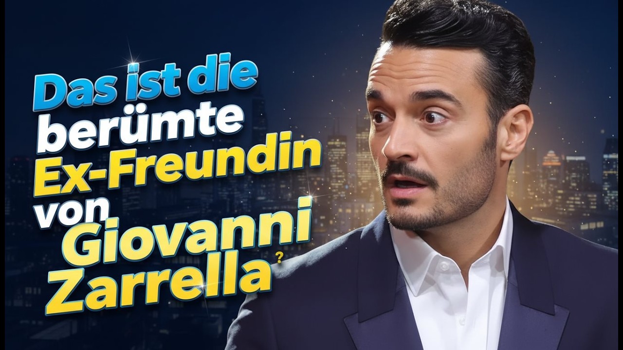 Giovanni Zarrella und seine Ex Freundin Vanessa Petruo Ein Blick zurück