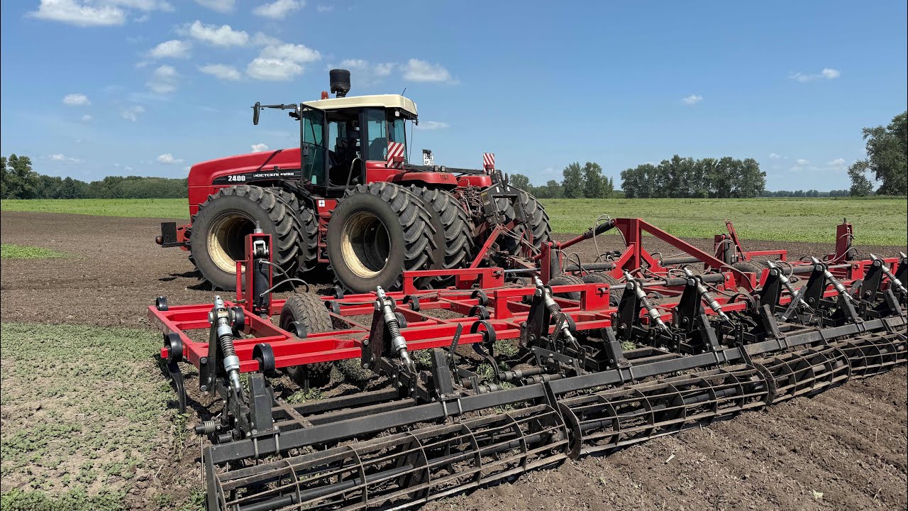 КУЛЬТИВАЦИЯ ПАРОВ НА ТРАКТОРЕ РОСТСЕЛЬМАШ РСМ-2400! (СЕЗОН:2025)