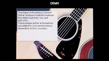 Yamaha PSR S950 - Demo - Acoustic Voices - HQ Audio & Video