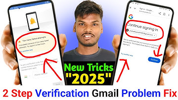 2 Step Verification Gmail Problem Fix 2025 l Gmail Account Recovery Without 2 step verification 