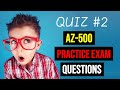 Microsoft AZ-500 Practice Quiz #2 (video self-assessment)