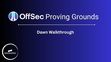 Dawn walkthrough | CTF challenge | Proving Grounds Offsec