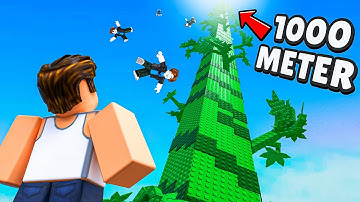 Growing The TALLEST TREE POSSIBLE in Build to Climb!