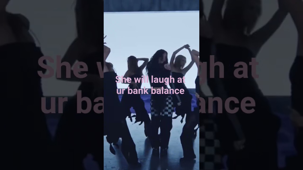 she will laugh at ur bank balance 