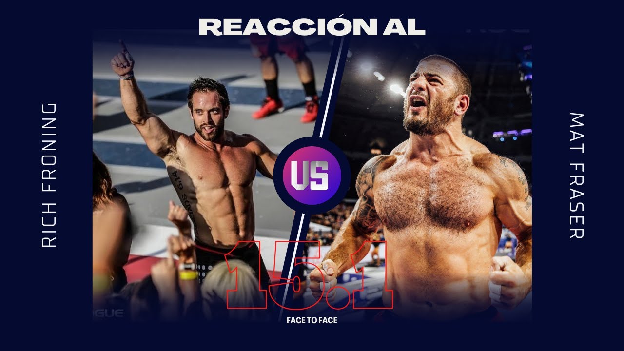 PEPE NAVARRO y MANU DOBÓN reaccionan a RICH FRONING vs MAT FRASER OPEN 15.1