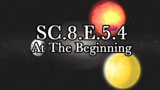 SC.8.E.5.4 At The Beginning