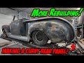 Rebuilding the rear of the box on the &#39;49 GMC Roadster!