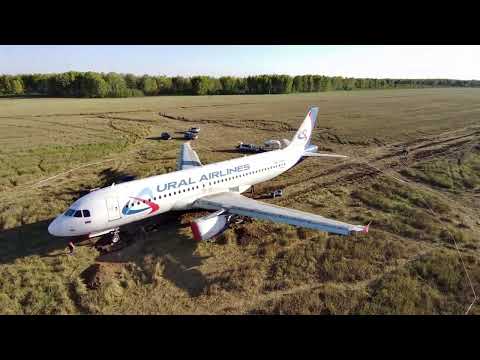 Ural Airlines A320 will attempt a take-off from the field where it performed an emergency landing