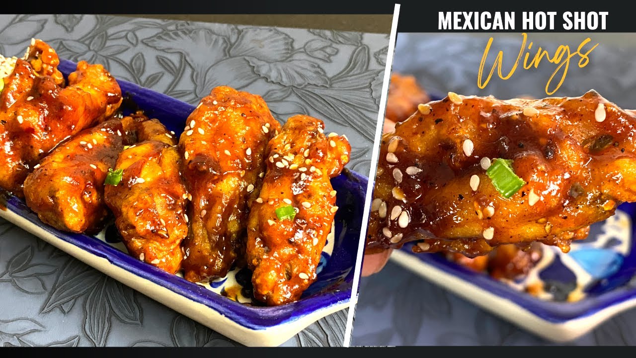 Mexican Hot Shot Wings | Spicy Chicken Wings | Spicy BBQ Chicken Wings Recipe | Fried Chicken Wings