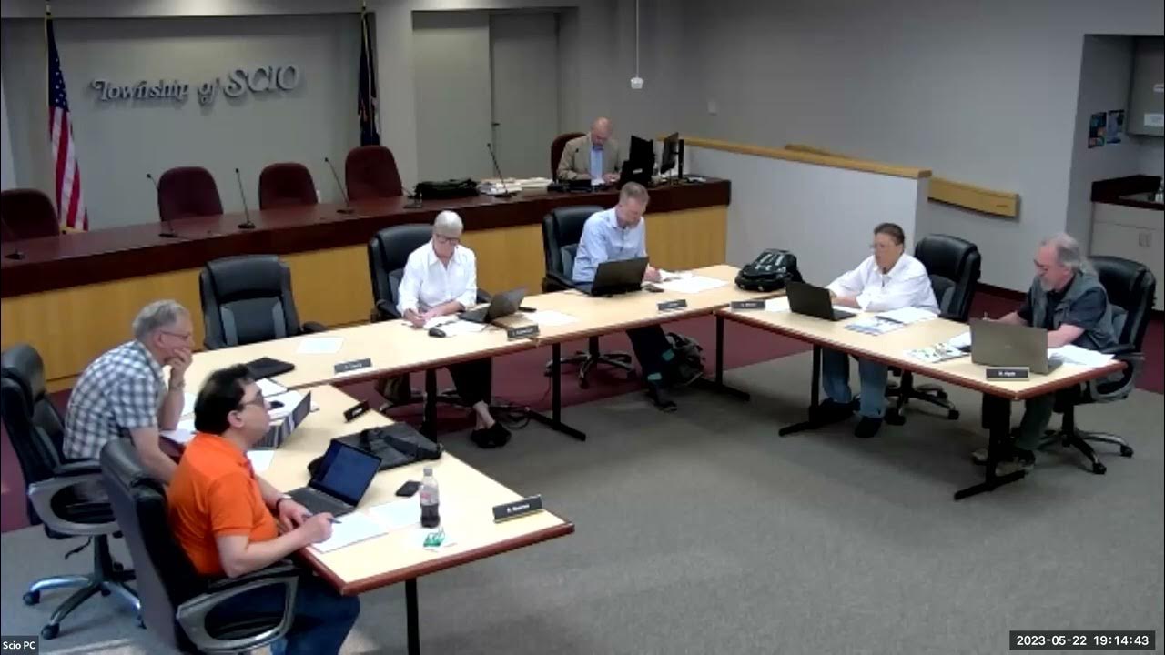 Scio Township Planning Commission 5/22/2023 YouTube