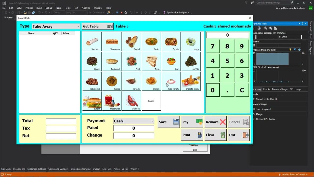 Complete Point Of Sale Source Code C Smart POS System YouTube
