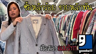 เสื้อแบรนด์เนมอเมริกา ซื้อหลักร้อย ขายหลักพัน กำไรเห็นๆ ถ้าขายหมด💵 Ep205