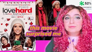 in defense of netflix's catfish holiday rom-com | LOVE HARD review