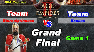 Age of Empires 2 Grand Finals | CBA Requiem Tournament | Game 1 | Eternalprincess